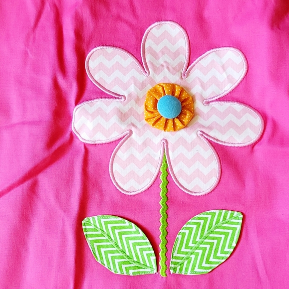 Mulberry St. Pink dress with flower size 6X - Picture 4 of 8